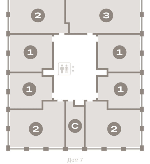 квартира г Тюмень ул Краснооктябрьская 4к/3 фото 4