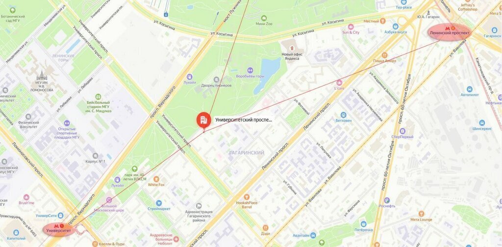 свободного назначения г Москва метро Университет пр-кт Университетский 6к/3 муниципальный округ Гагаринский фото 19