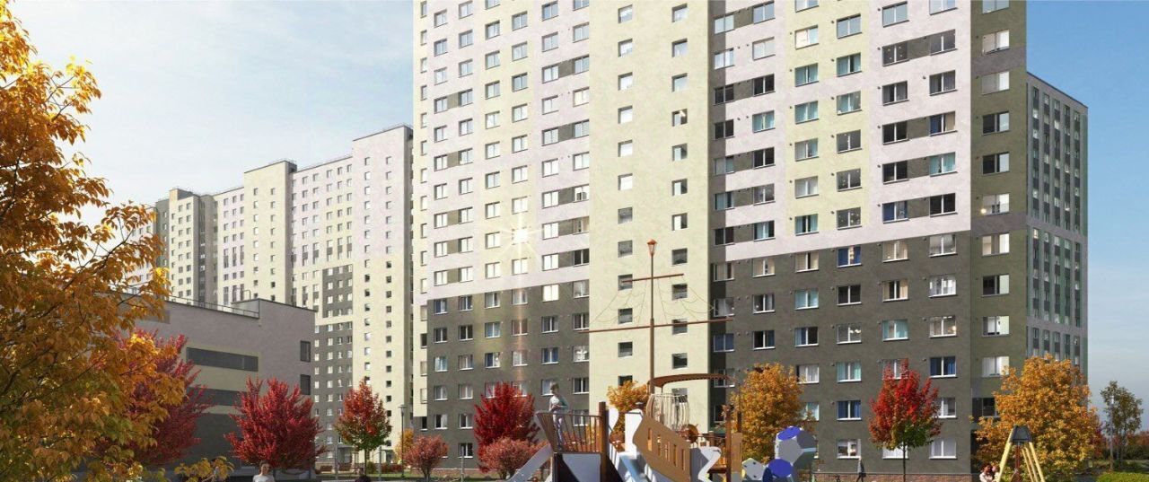 квартира г Санкт-Петербург метро Девяткино ул Пахомовская 10к/4 фото 14