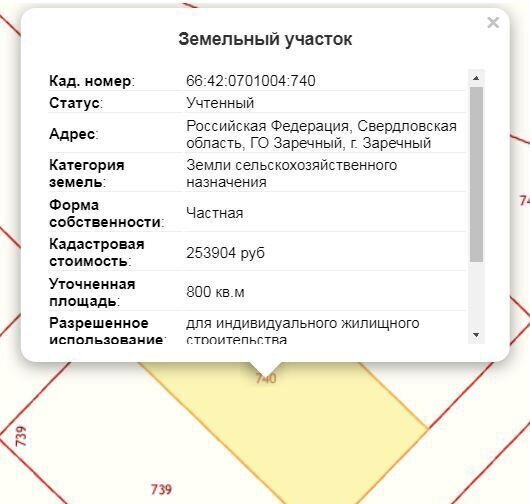 земля г Заречный р-н кв-л Южный квартал, Солнечная ул, Белоярский фото 3