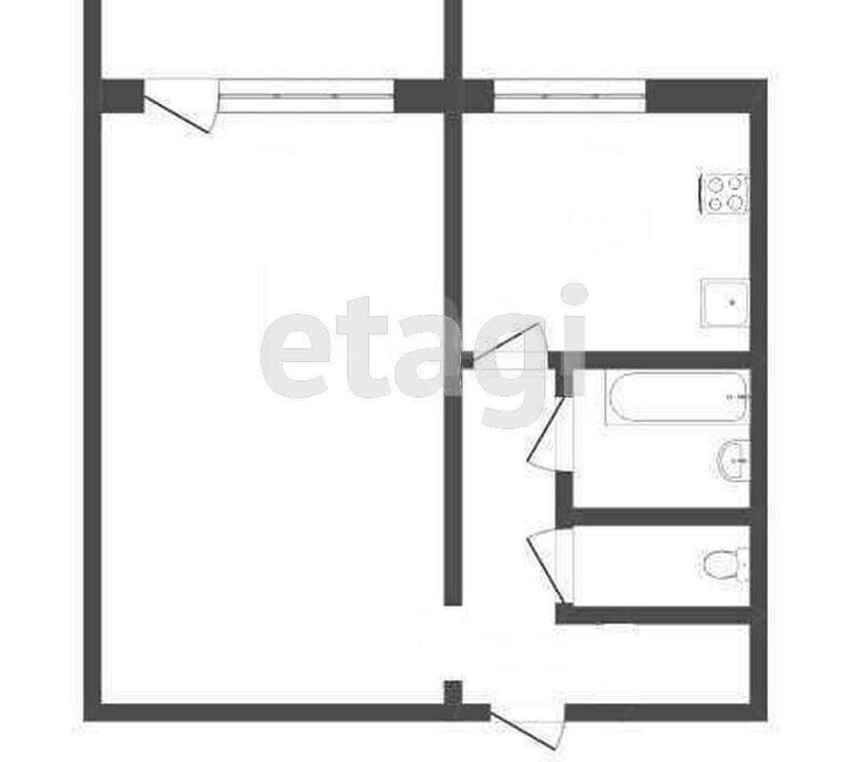 квартира г Абакан ул Некрасова 34 фото 1