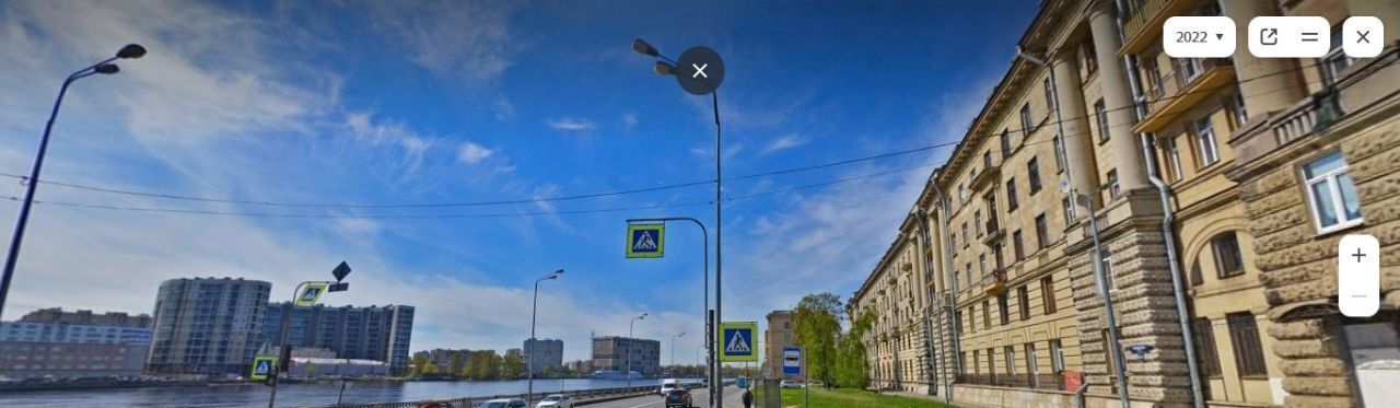 квартира г Санкт-Петербург метро Ломоносовская наб Октябрьская 100к/1 округ Народный фото 1