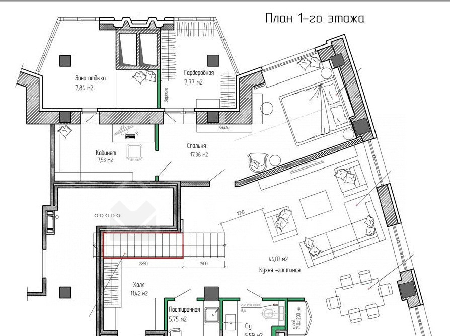 квартира г Омск ул Сенная 30 фото 2