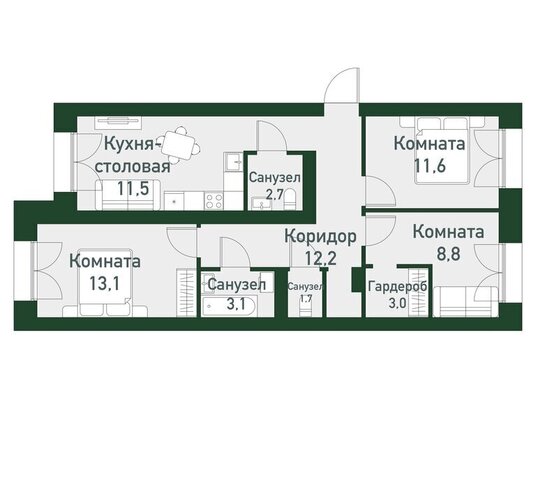 45-Й КВАРТАЛ ЖК Твоя Привилегия фото