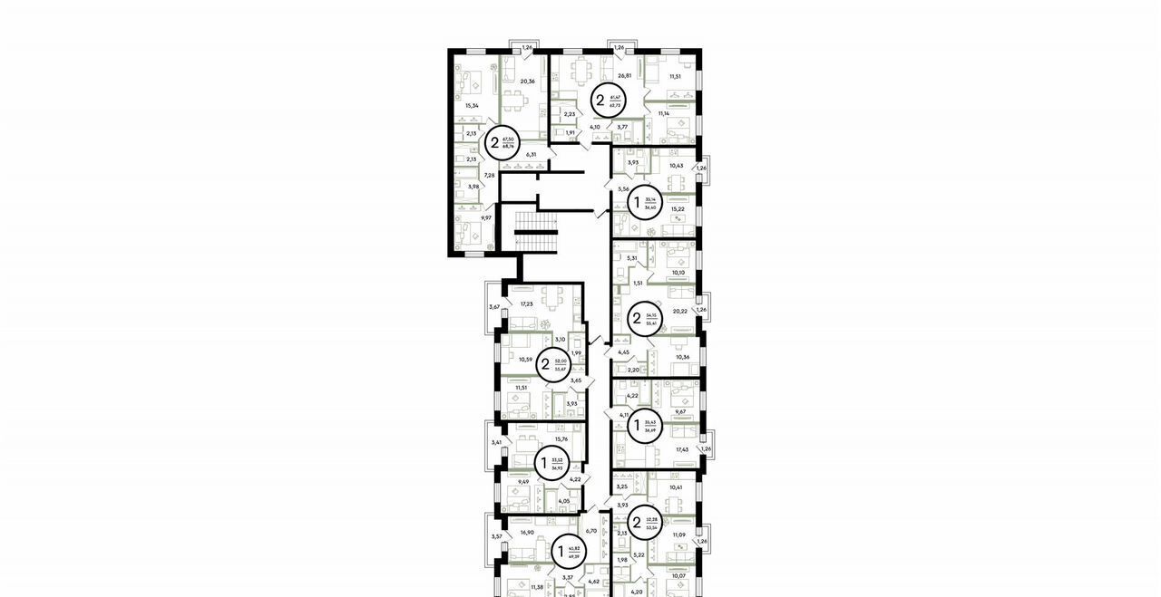 квартира г Тюмень р-н Калининский ул Александра Звягина 3 фото 2