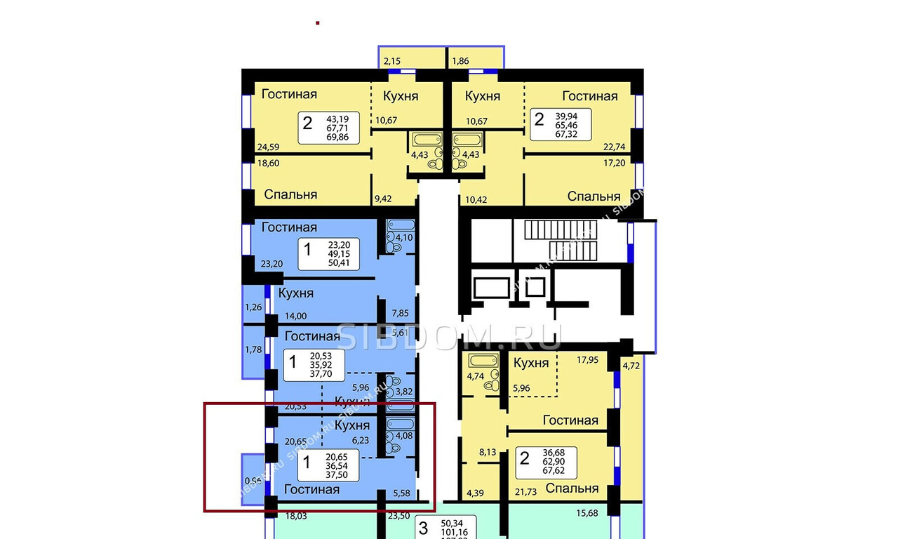 квартира г Красноярск ул Елены Стасовой 38г фото 3