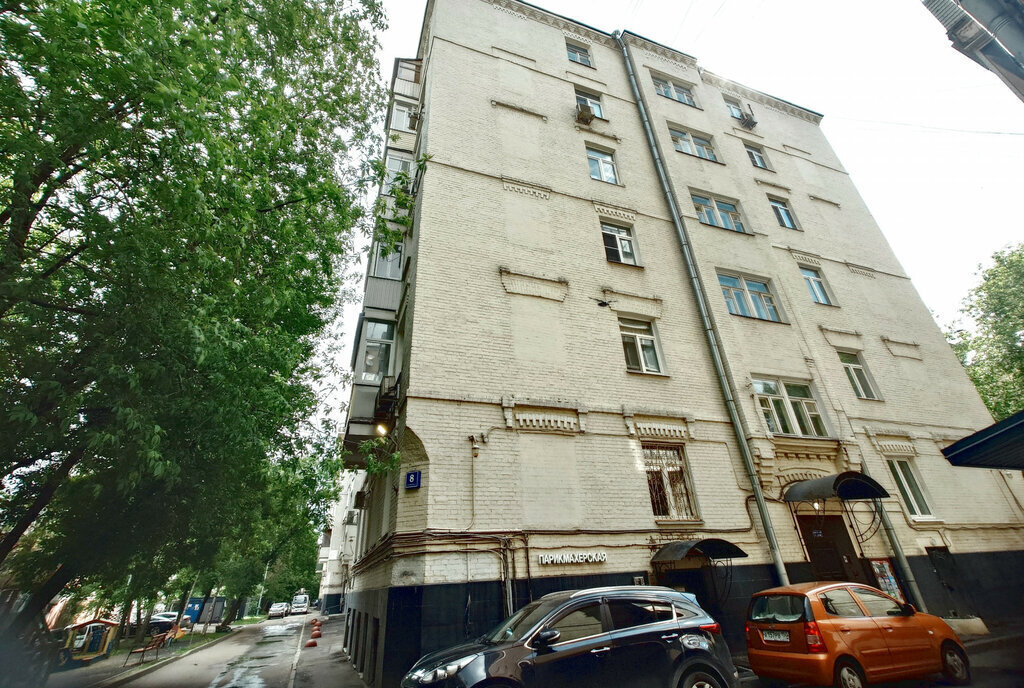 квартира г Москва метро Чкаловская Бауманка пер Казарменный 8с/2 фото 1