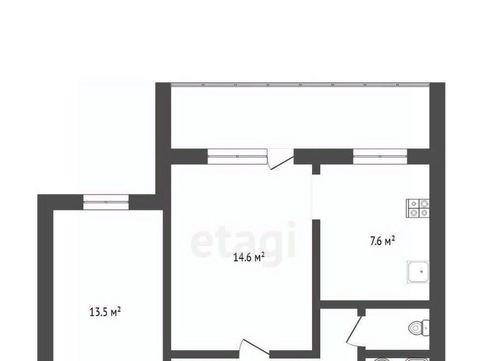 квартира г Тюмень р-н Центральный ул Щербакова 142 фото 1