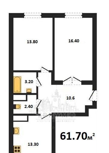 квартира г Симферополь р-н Железнодорожный ул Индустриальная 26 фото 2