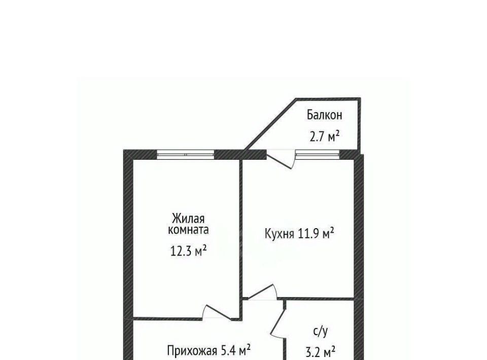 квартира г Краснодар р-н Прикубанский ул им. Сорока А. М. 2 фото 4