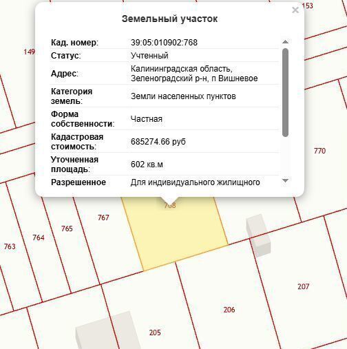 земля р-н Зеленоградский г Зеленоградск фото 3