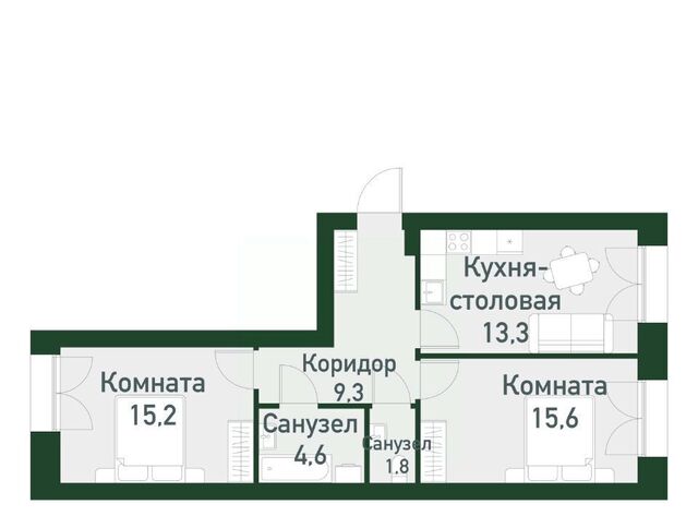 Чкаловская 45-й кв-л, Твоя Привилегия жилой комплекс, Академический мкр фото