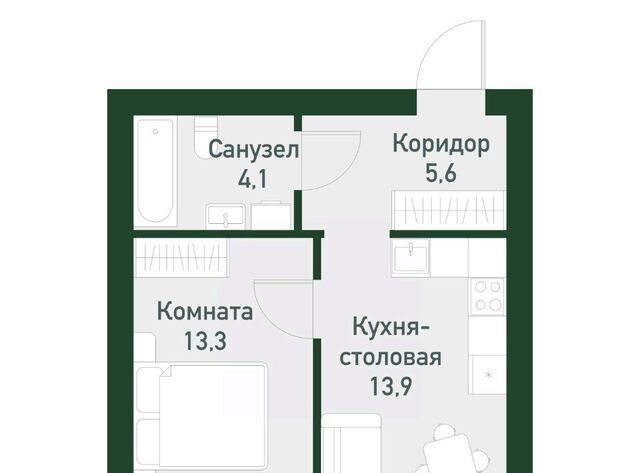 Чкаловская 45-й кв-л, Твоя Привилегия жилой комплекс, Академический мкр фото