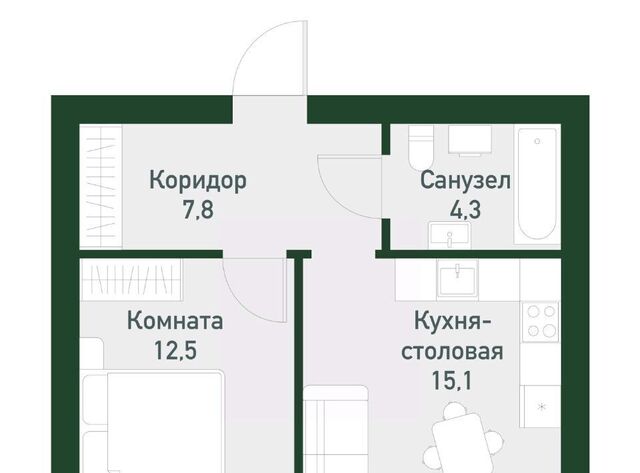 Чкаловская 45-й кв-л, Твоя Привилегия жилой комплекс, Академический мкр фото