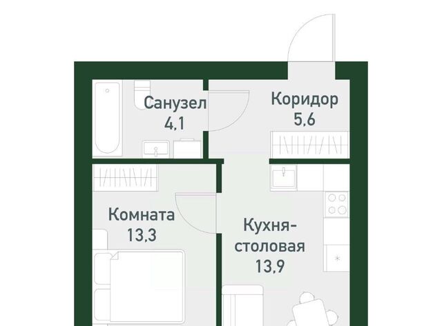 Чкаловская 45-й кв-л, Твоя Привилегия жилой комплекс, Академический мкр фото