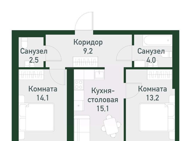 Чкаловская 45-й кв-л, Твоя Привилегия жилой комплекс, Академический мкр фото