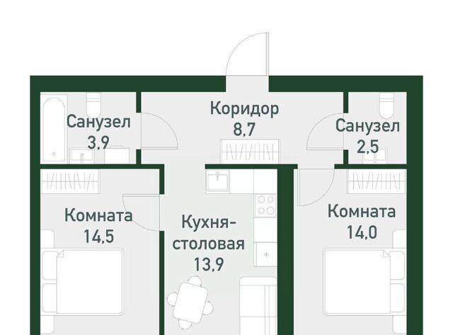 Чкаловская 45-й кв-л, Твоя Привилегия жилой комплекс, Академический мкр фото