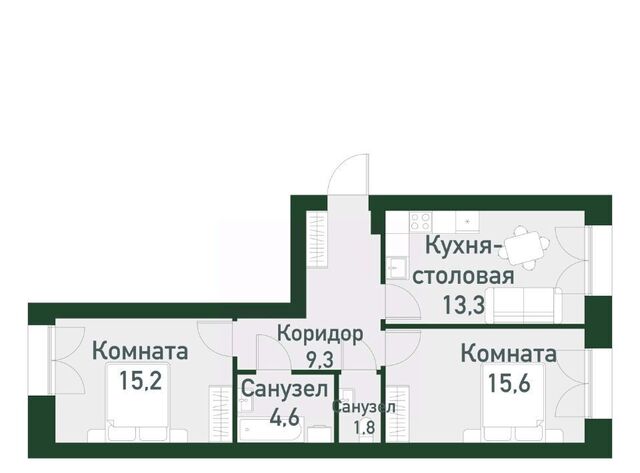 Чкаловская 45-й кв-л, Твоя Привилегия жилой комплекс, Академический мкр фото