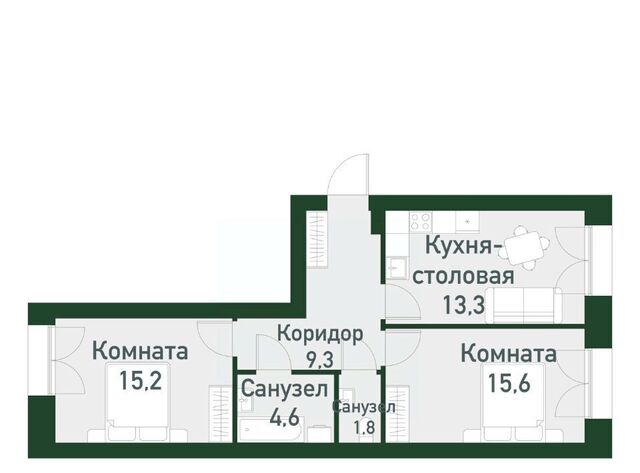 Чкаловская 45-й кв-л, Твоя Привилегия жилой комплекс, Академический мкр фото