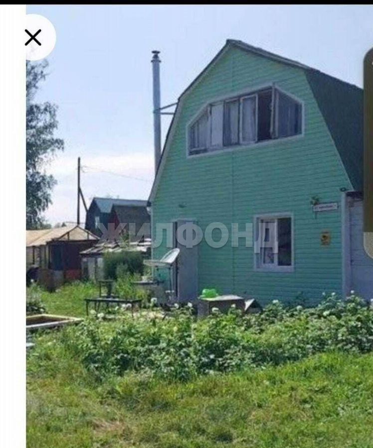дом г Новосибирск Бердское шоссе, садоводческого некоммерческое товарищество собственников недвижимости Металлург-2 фото 1