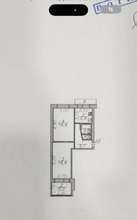 квартира г Астрахань р-н Трусовский ул Дзержинского 44 фото 11