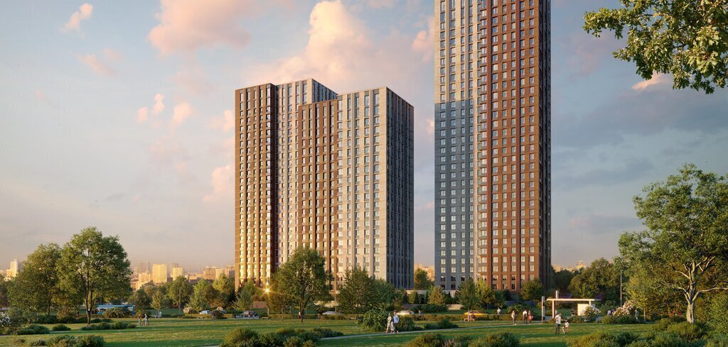 квартира г Москва метро Нагорная ЖК Twelve ЖК Твелв, 3 фото 1