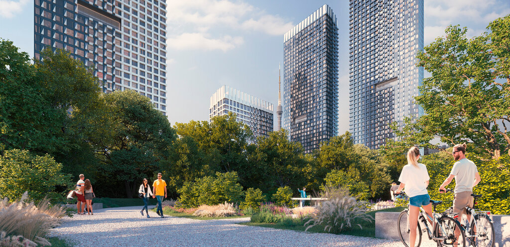 квартира г Москва метро Бутырская СВАО Бутырский Квартал небоскребов Upside Towers фото 21