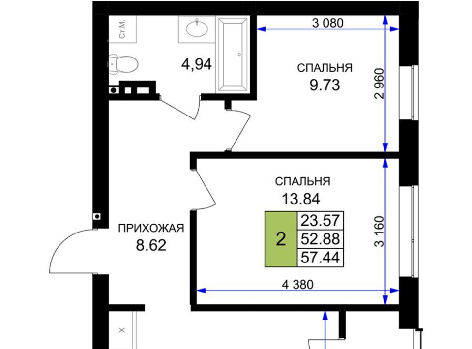 квартира р-н Гурьевский г Гурьевск ЖК «Включи» фото 1