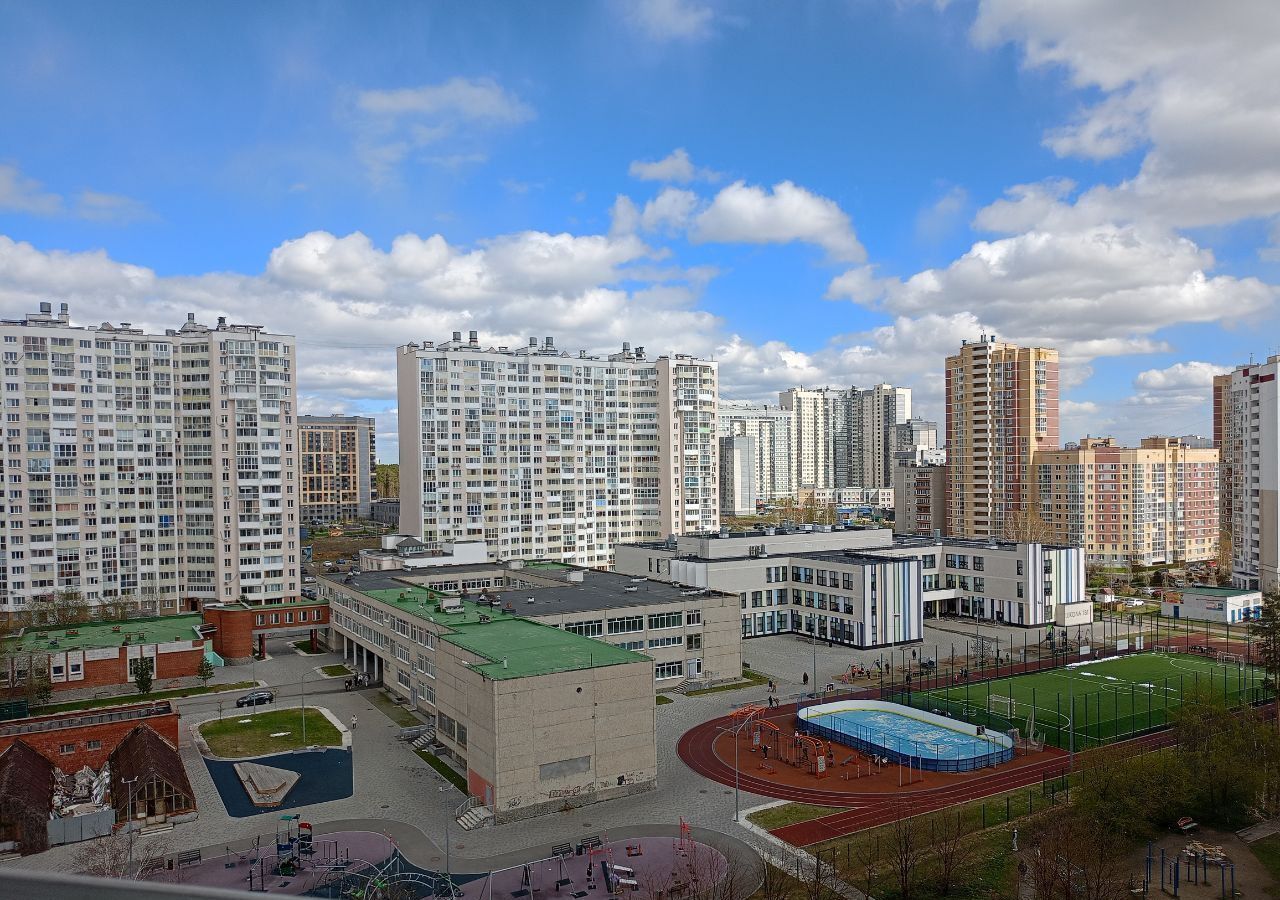 квартира г Екатеринбург Академический ул Краснолесья 28 фото 22