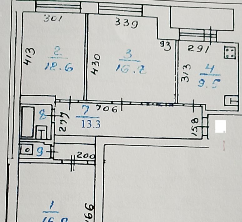 квартира г Курган ул Черняховского 8б фото 24