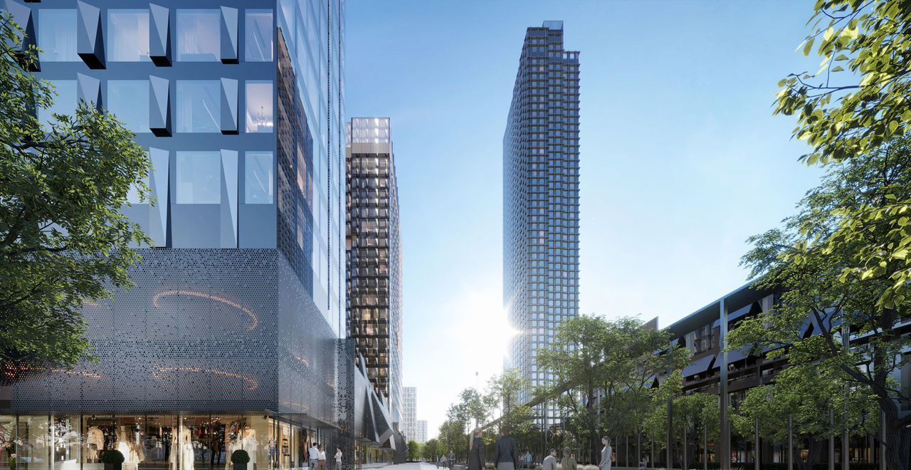 квартира г Москва метро Бутырская проезд Огородный Квартал небоскребов Upside Towers з/у 4/2 фото 17