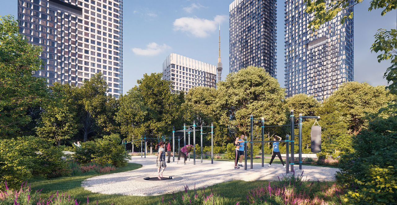 квартира г Москва метро Бутырская проезд Огородный Квартал небоскребов Upside Towers з/у 4/2 фото 18
