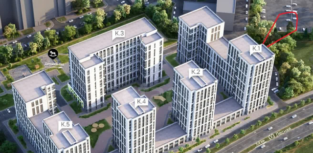Строящийся жилой дом фото