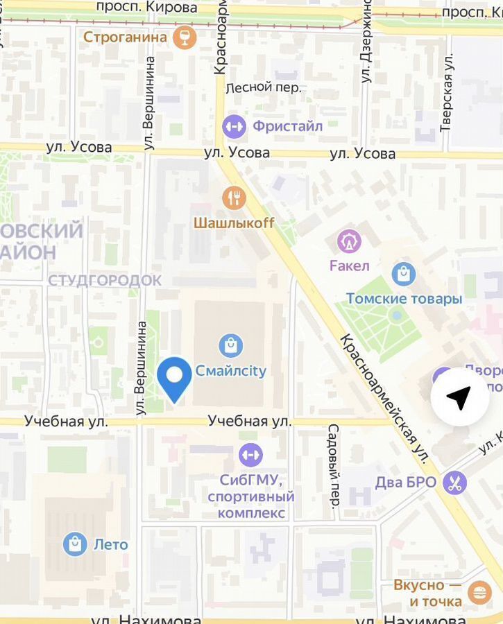 гараж г Томск р-н Кировский ул Учебная 46 фото 3
