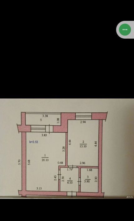 квартира г Чебоксары р-н Московский ул Мате Залка 25 фото 9