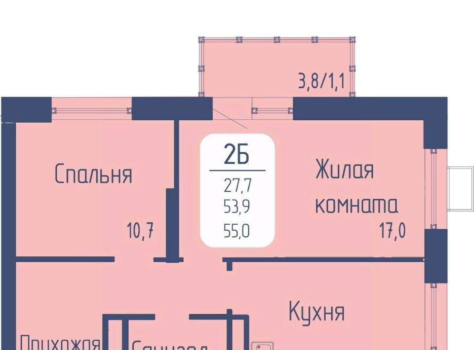 квартира г Красноярск р-н Октябрьский пр-кт Свободный фото 1