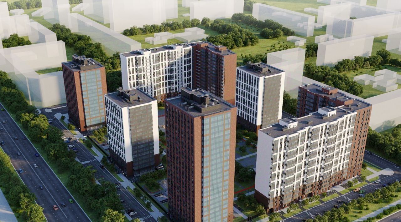 квартира г Ульяновск р-н Заволжский Новый Город ЖК Атмосфера 17-й кв-л фото 5
