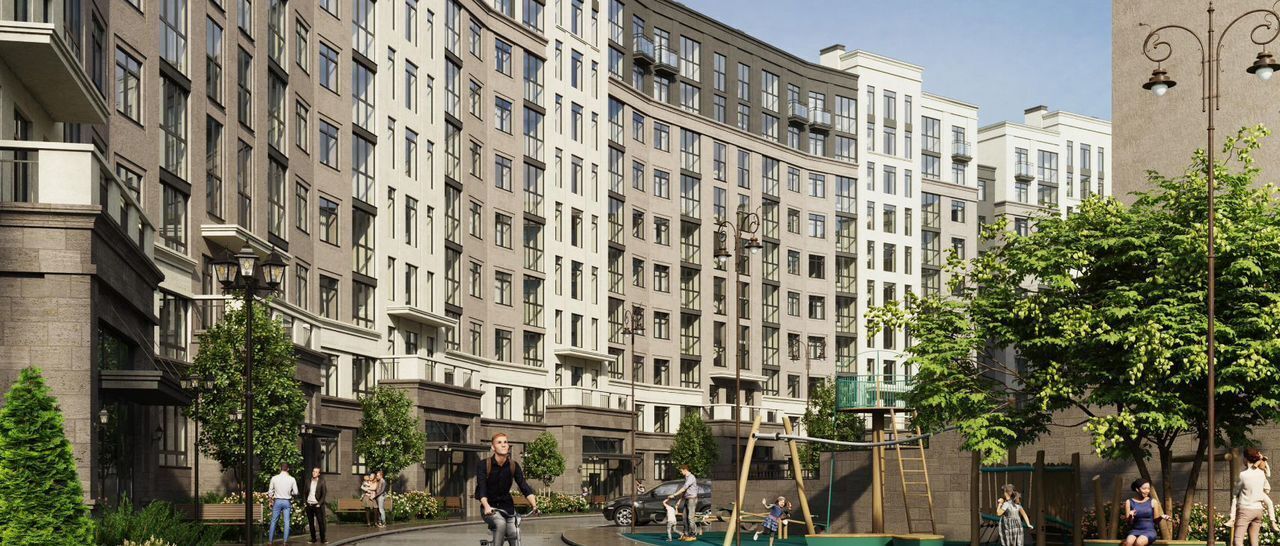 квартира г Калининград р-н Ленинградский ул Пригородная ЖК «Легенды Девау» жилой дом фото 5