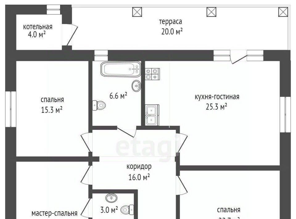 дом г Тюмень р-н Калининский ул Южная Лето-Парк кп фото 3