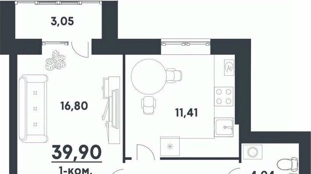 квартира р-н Советский жилой район Долина-2 жилрайон фото