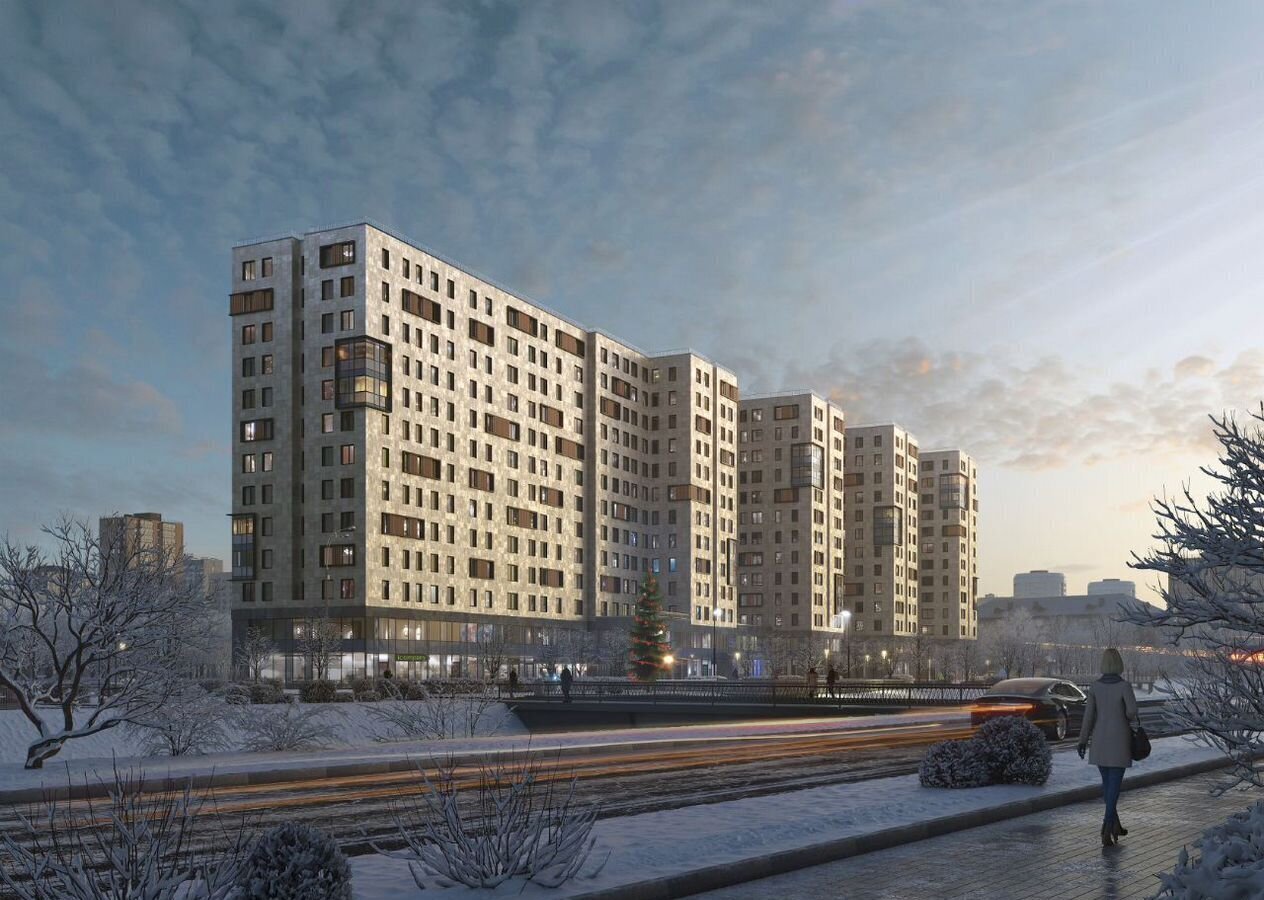 квартира г Санкт-Петербург Выборгская сторона Черная Речка пр-кт Коломяжский 4 Апарт-комплекс «Zoom Черная Речка» лит. А фото 5
