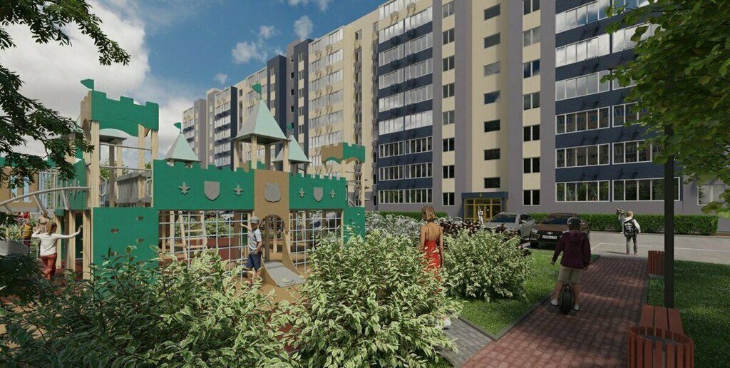 квартира г Тольятти р-н Автозаводский б-р Приморский пр-кт Московский ЖК «Юго Западный» поз. 2, ул. Строителей фото 4