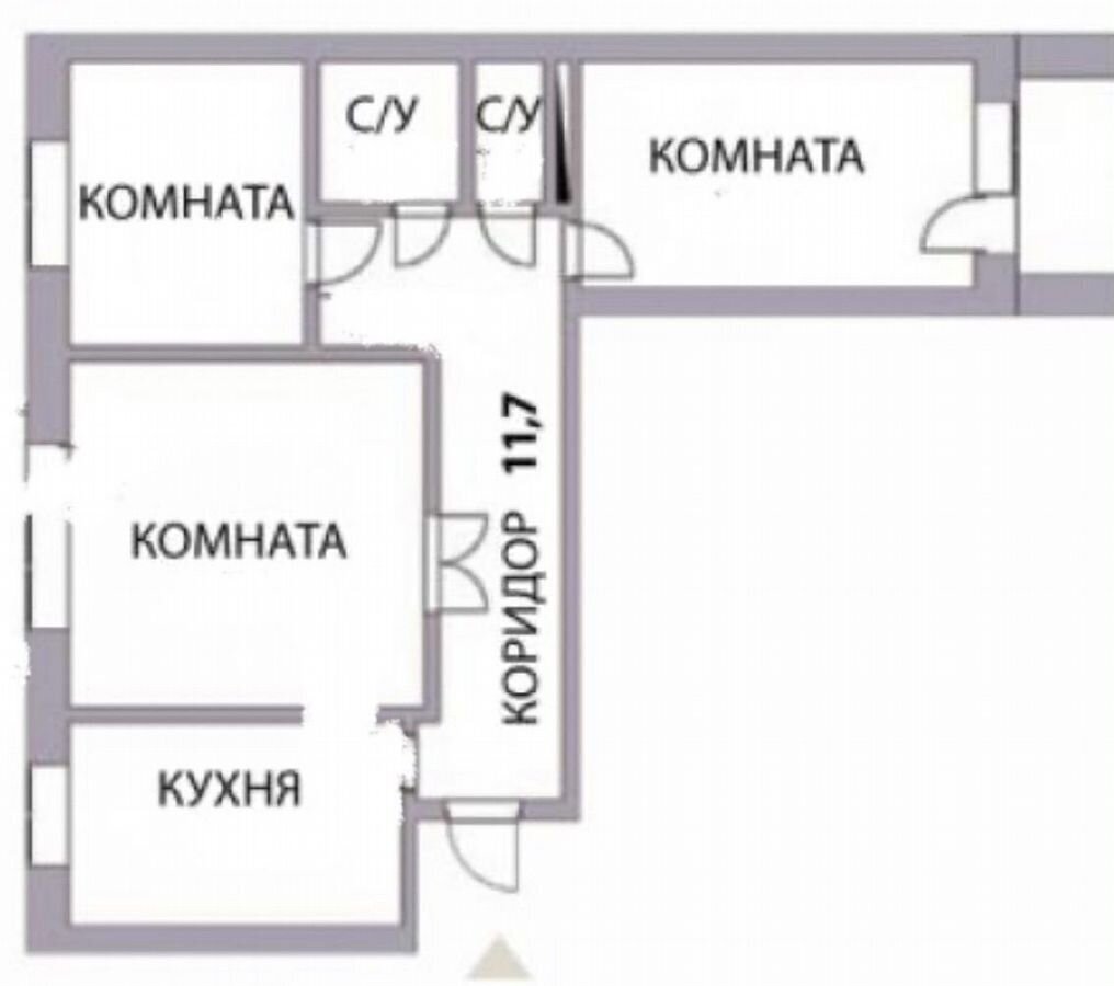 квартира г Омск р-н Кировский ул Степанца 12 фото 15