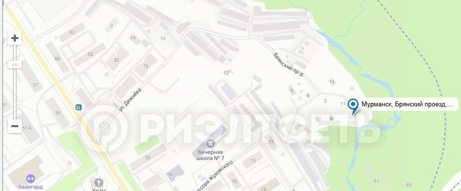 дом г Мурманск р-н Ленинский проезд Брянский 13 фото 1