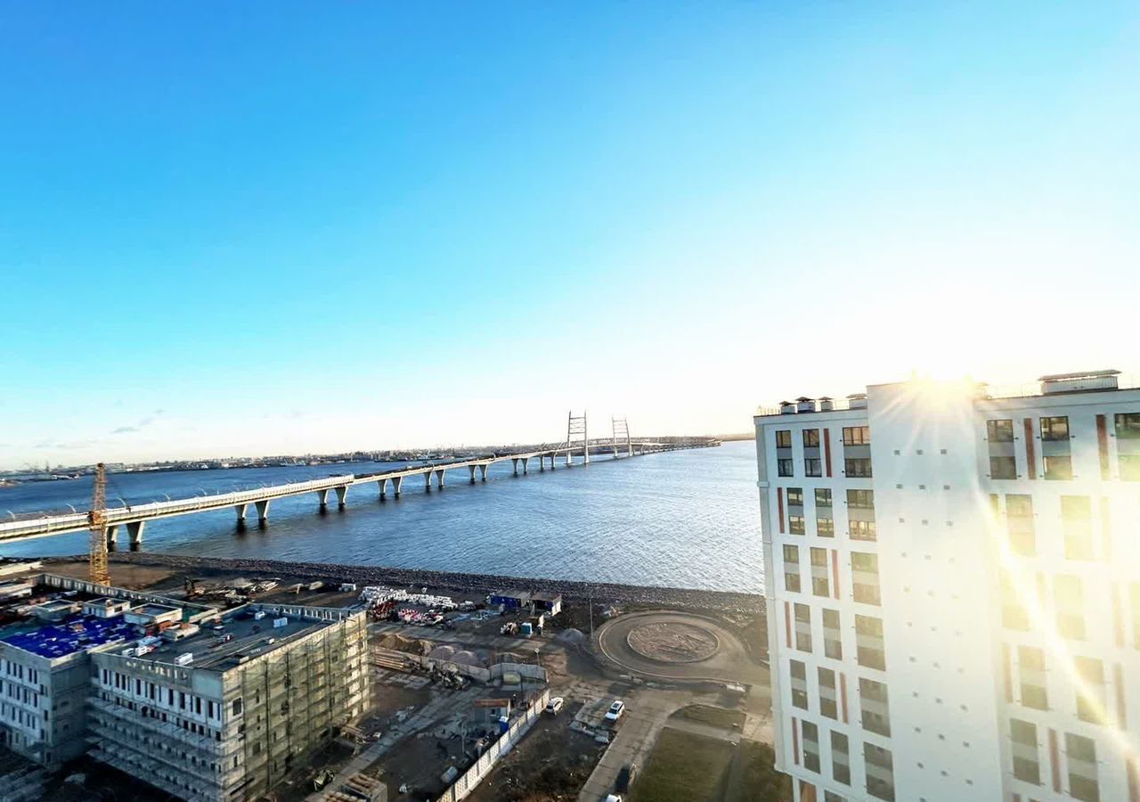 квартира г Санкт-Петербург метро Приморская пр-кт Крузенштерна 2 округ Гавань фото 5