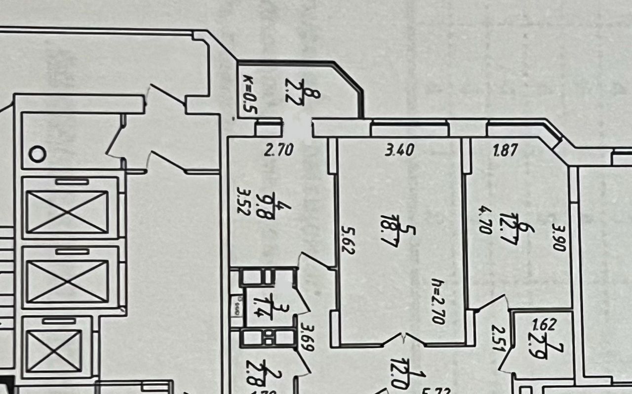 квартира г Долгопрудный Водники ш Старое Дмитровское 11 фото 10