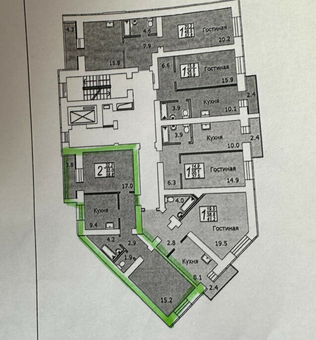 квартира г Саратов р-н Заводской ул Огородная 75б фото 3