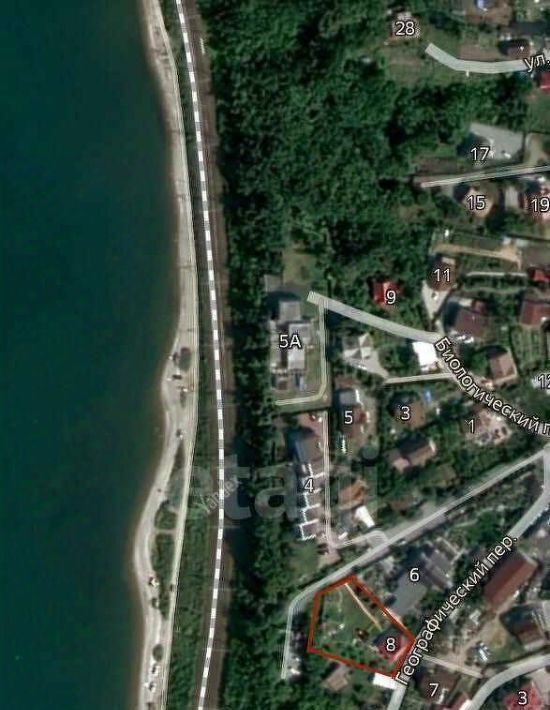 земля г Владивосток р-н Советский пер Географический 8 фото 2