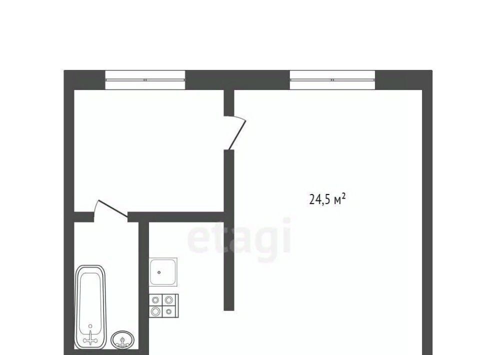 квартира г Томск р-н Советский ул Тверская 68а фото 2
