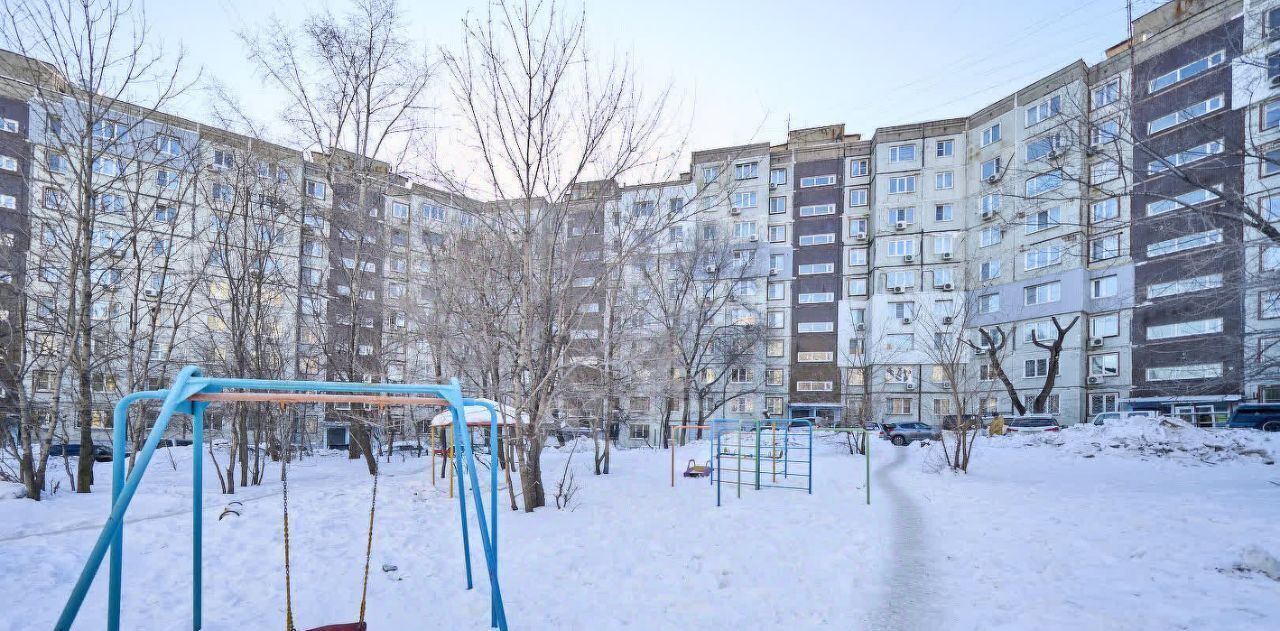 квартира г Хабаровск р-н Железнодорожный ул Воронежская 40 фото 27